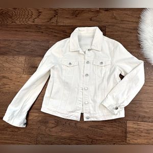 White Denim Jacket